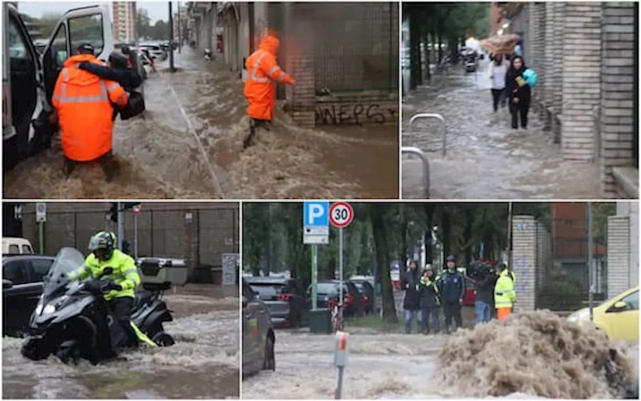 Maltempo, Nubifragio Su Milano. Esonda Il Seveso: Allagamenti E ...