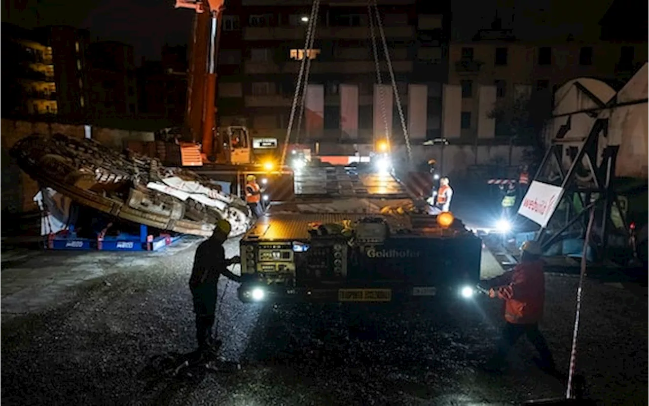 Milano, spostata la trivella della M4 al Museo della Scienza