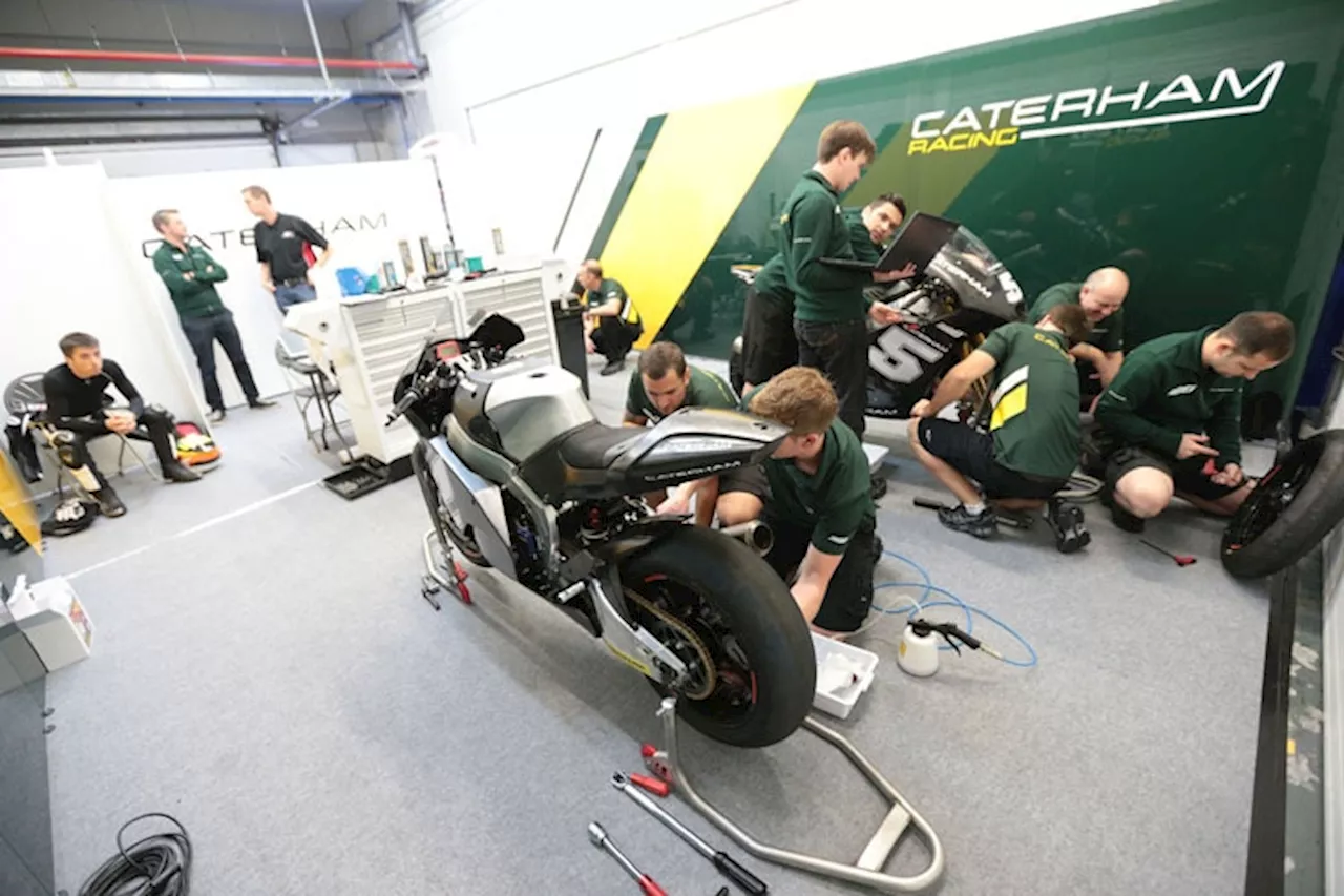 Caterham Moto Racing Team, Almeria'da testlere devam ediyor