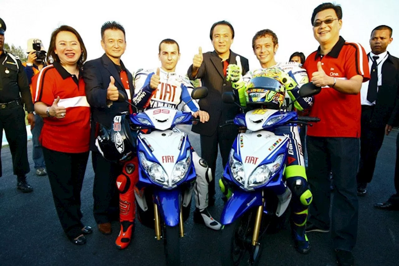 Rossi und Lorenzo in Thailand