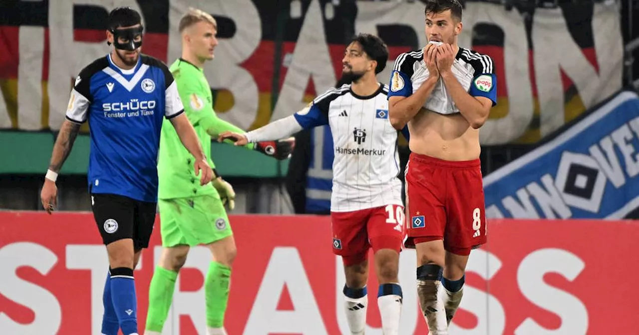 DFB-Pokal: Medizinischer Notfall bei HSV-Spiel