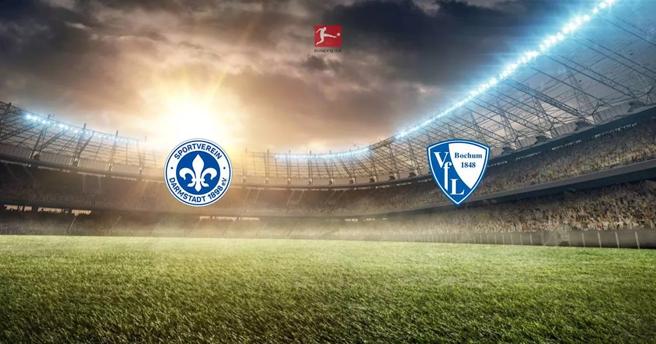 SV Darmstadt 98 gegen VfL Bochum 1848