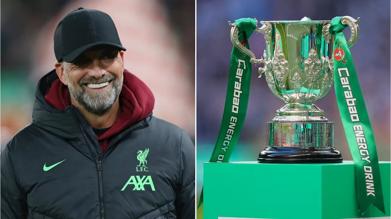 Carabao Cup set for major rule change that will delight Liverpool boss Jurgen Klopp