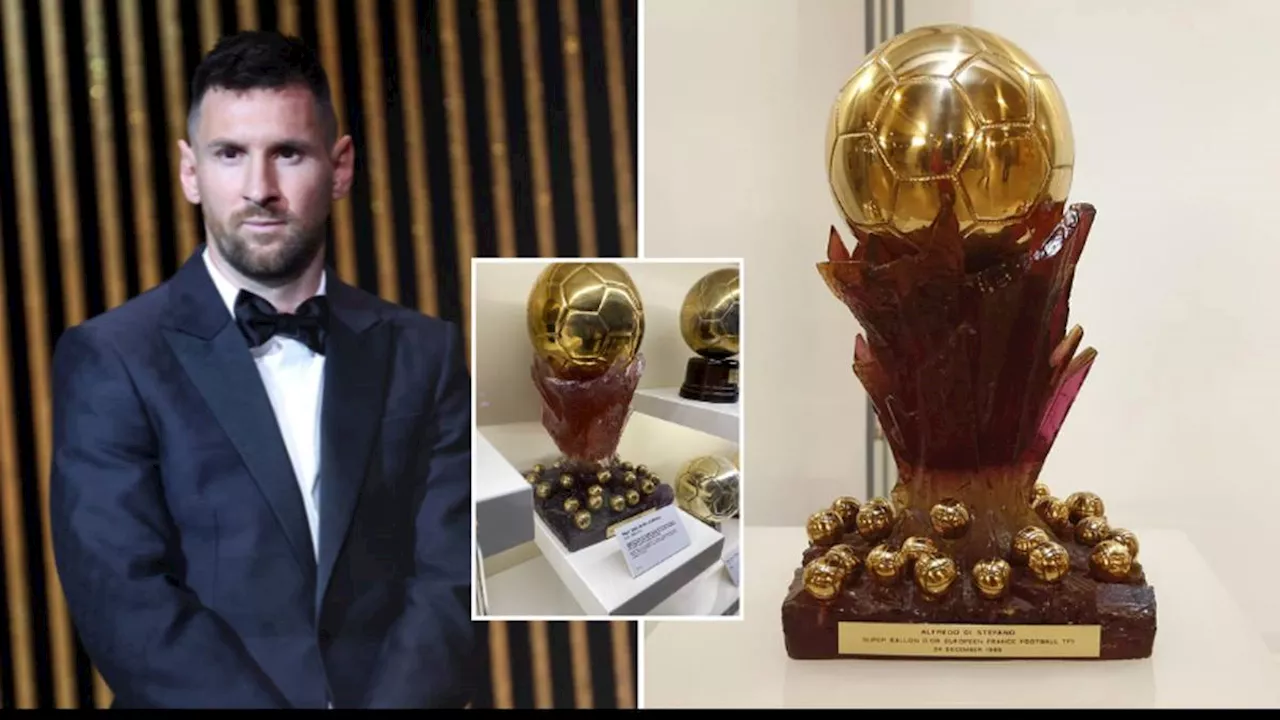 Super Ballon d'Or trophy has 'gone missing' in mysterious circumstances amid Lionel Messi rumours