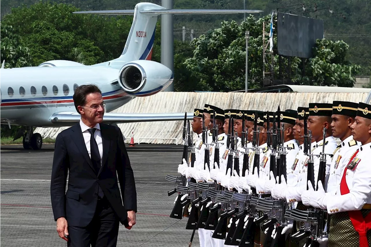 Dutch PM Mark Rutte arrives for two-day working visit to Malaysia