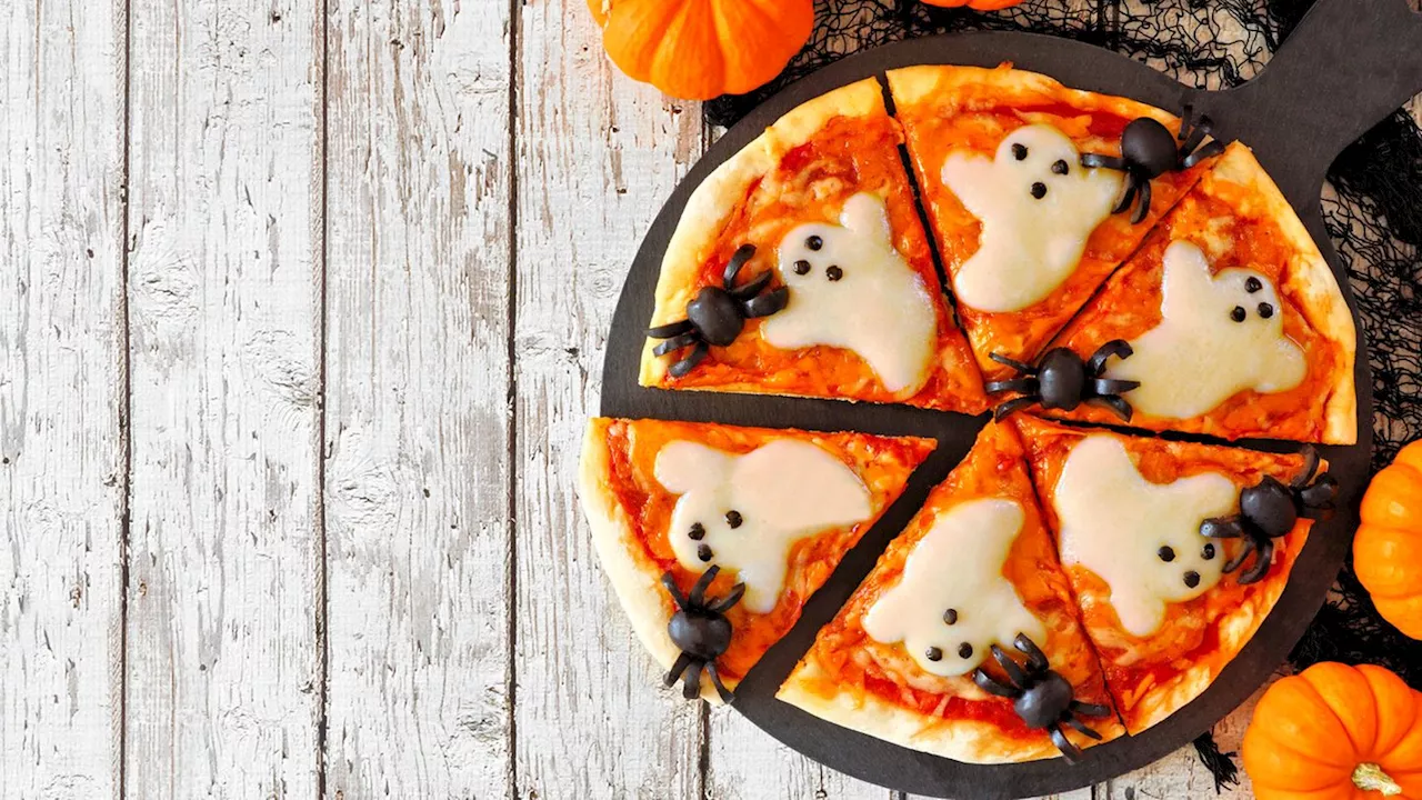 Halloween: Leckere Grusel-Pizza in nur 30 Minuten