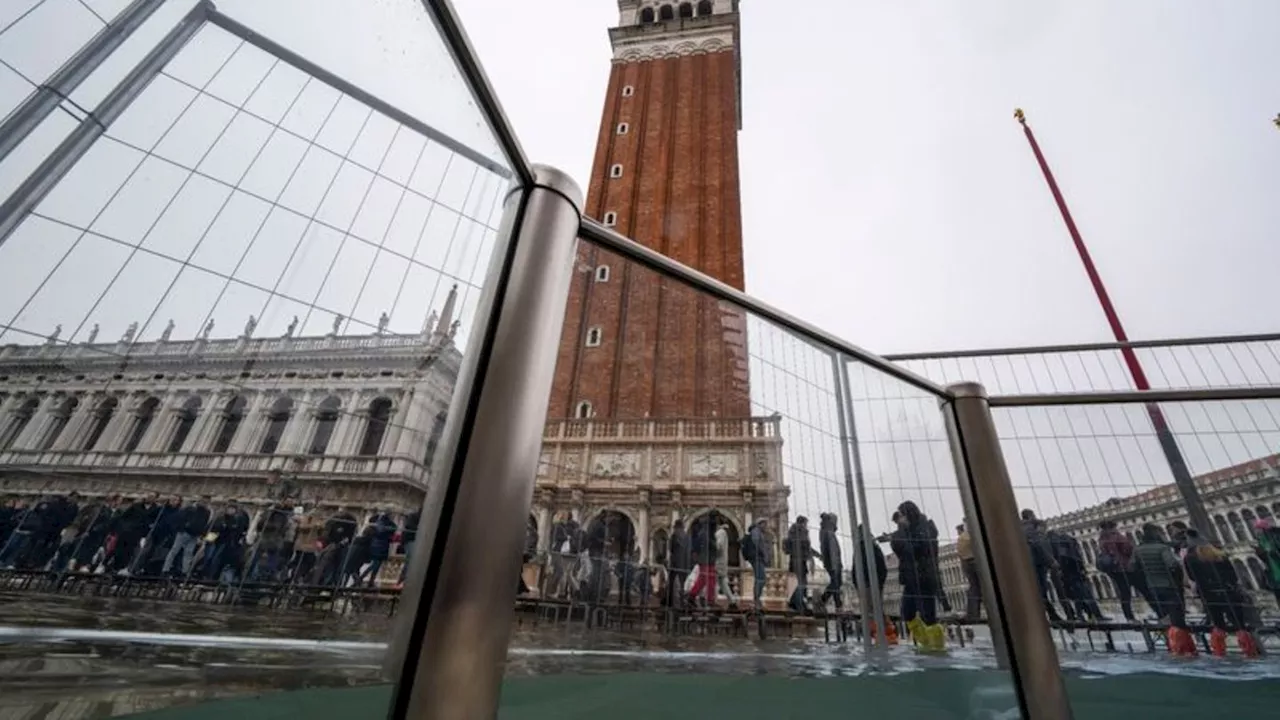 Lagunenstadt: Flutschutztore bewahren Venedig vor dem Hochwasser