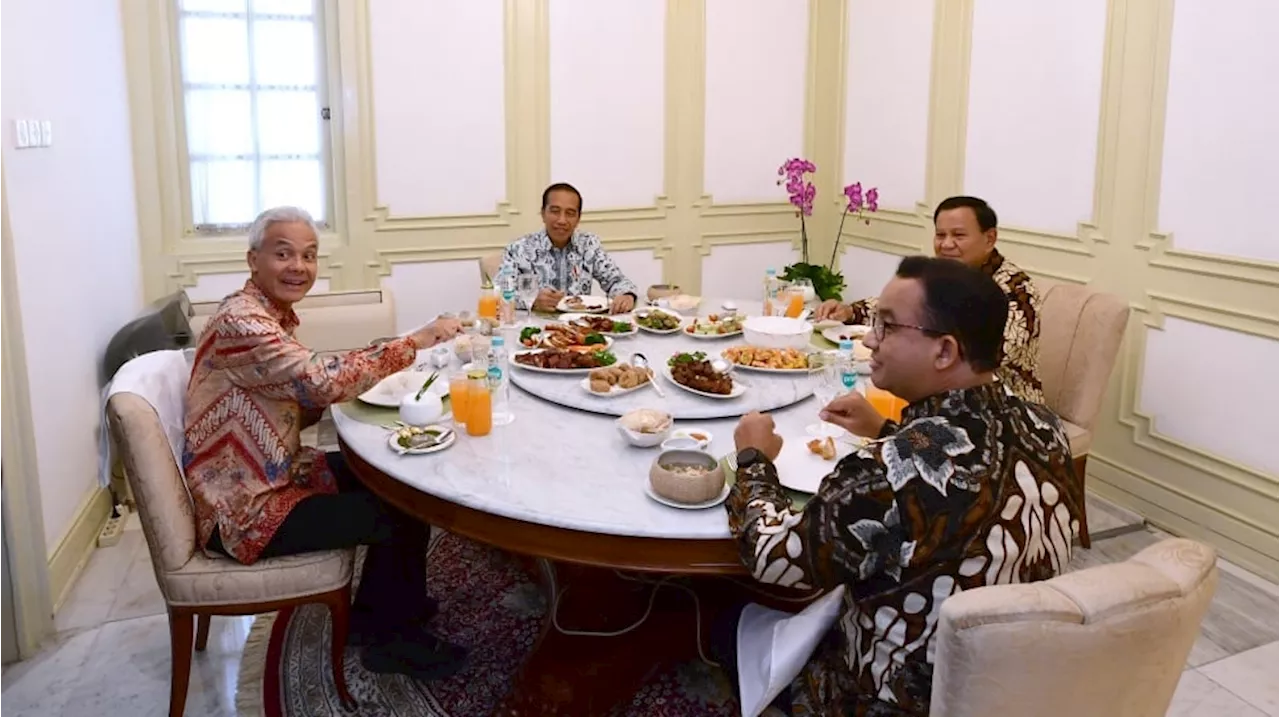 Santap Siang Bareng Capres Di Istana, Manuver Jokowi Tepis Tudingan Tak Netral Di Pilpres 2024