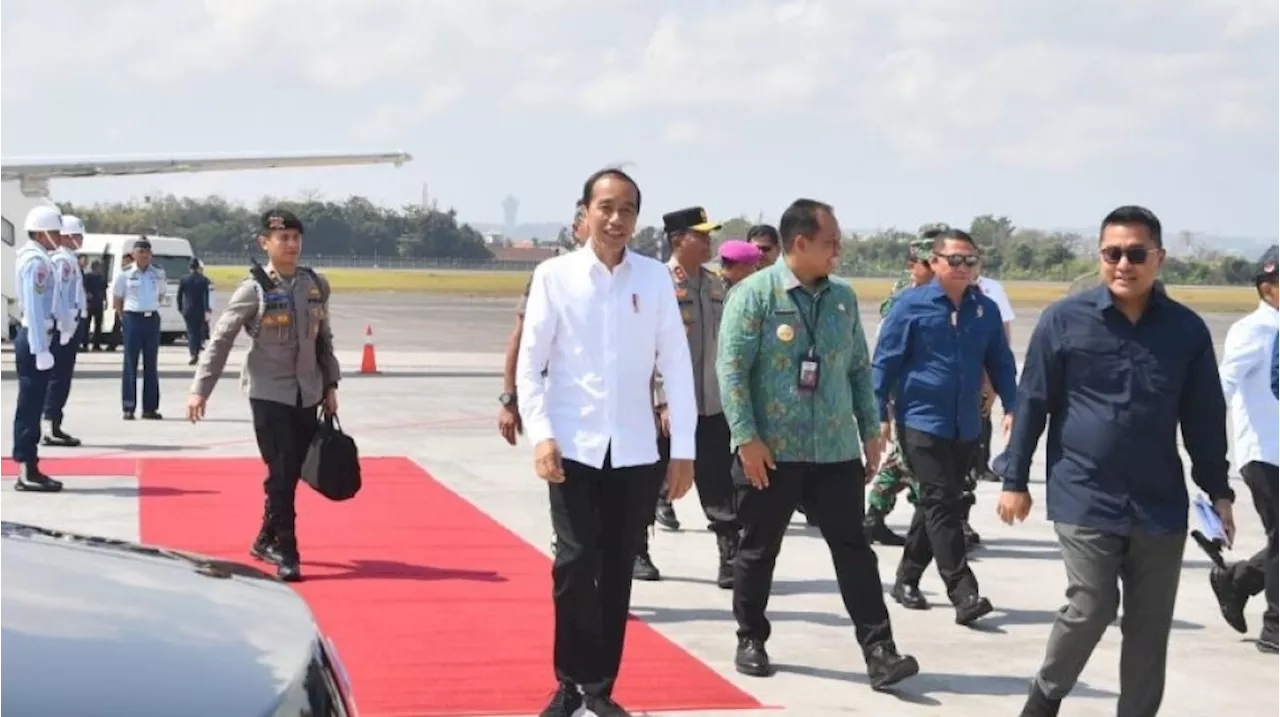 Tiba di Bali, Jokowi akan Membuka Kongres Tenaga Air Dunia 2023