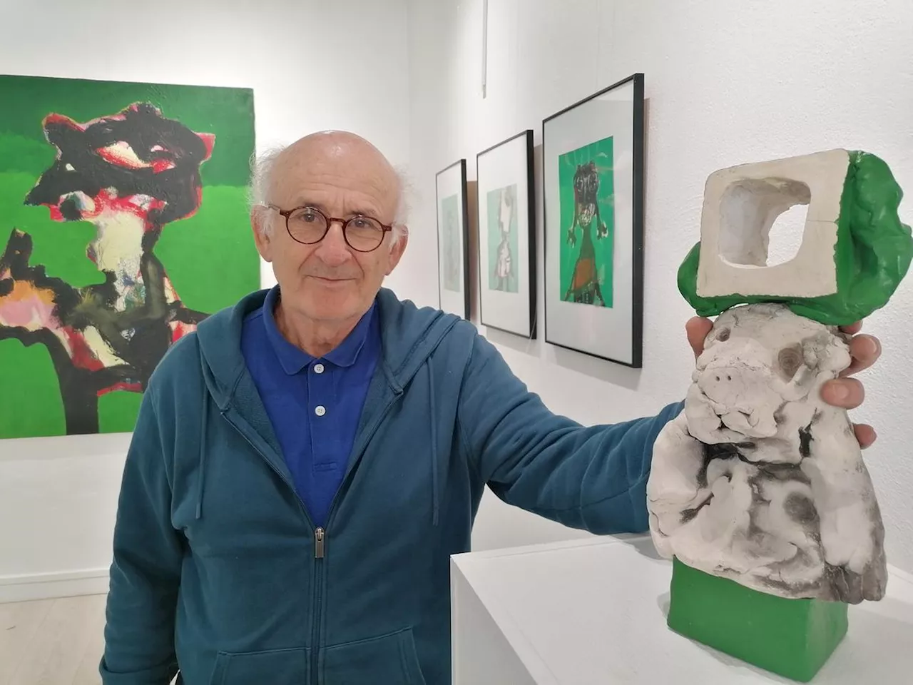 L’artiste Jean-Marie Rodrigues montre ses « bêtes de somme » à Marmande