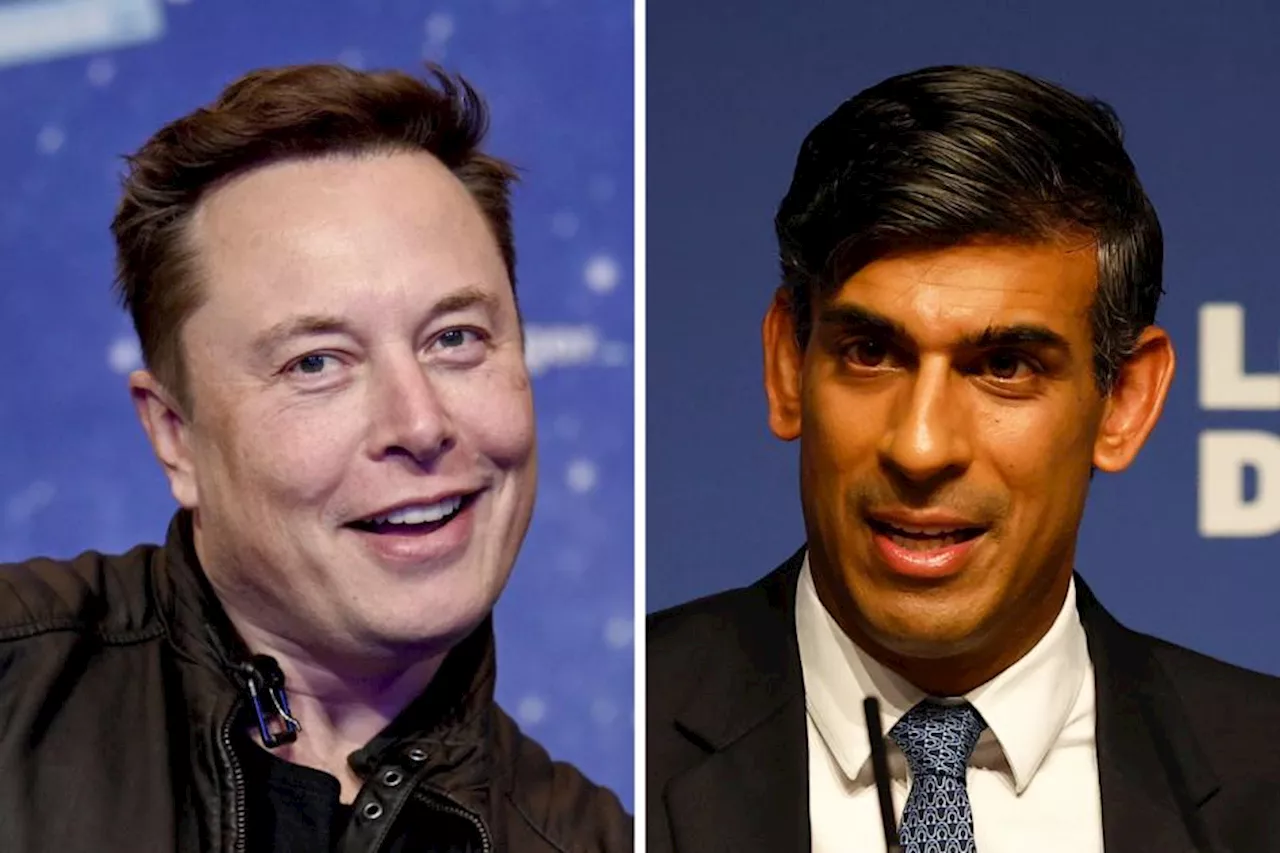 Elon Musk 'in conversation with' Rishi Sunak broadcast scheduled