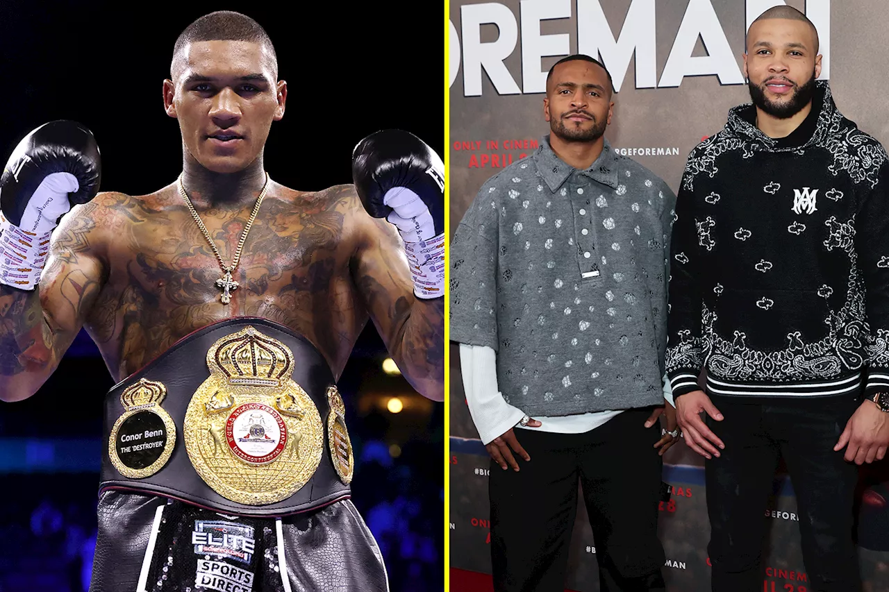 Conor Benn open to fighting Harlem Eubank after Chris Eubank Jr and says he would ‘flatten’ both boxers...