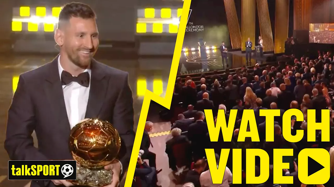 Lionel Messi wins record-breaking eighth Ballon d’Or