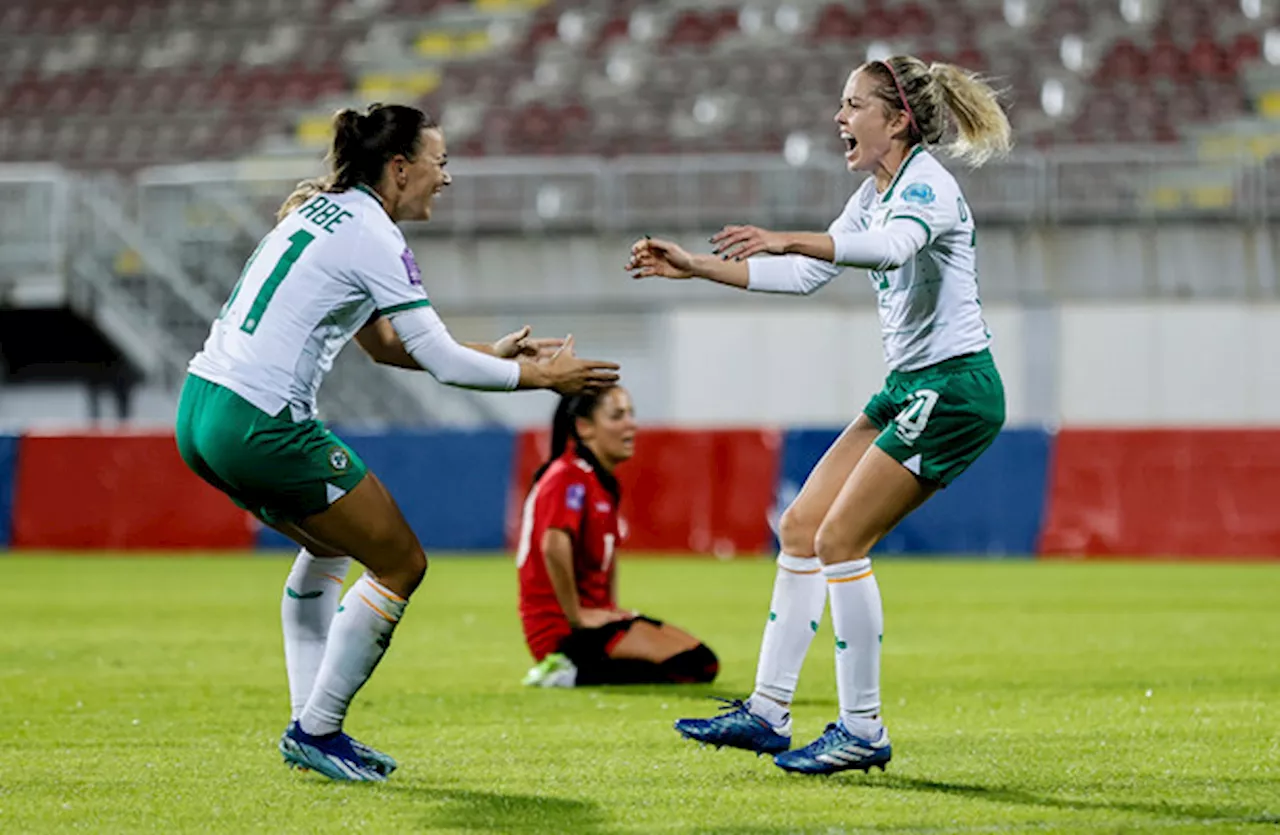 Ireland clinch Nations League promotion as O'Sullivan's late winner settles bizarre game of two halves