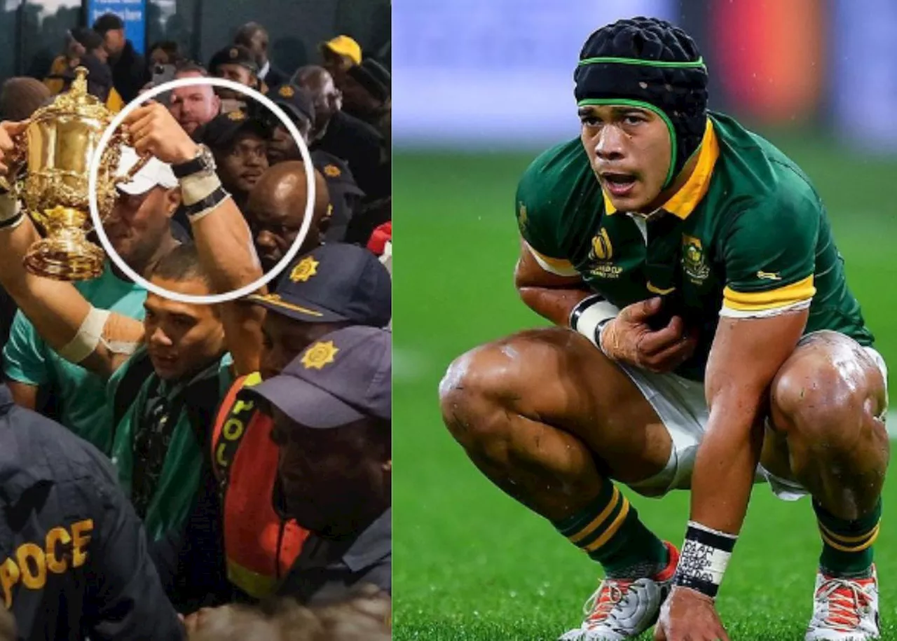 [LOOK] Why Springboks’ Cheslin Kolbe is still wearing wrist tape from RWC?