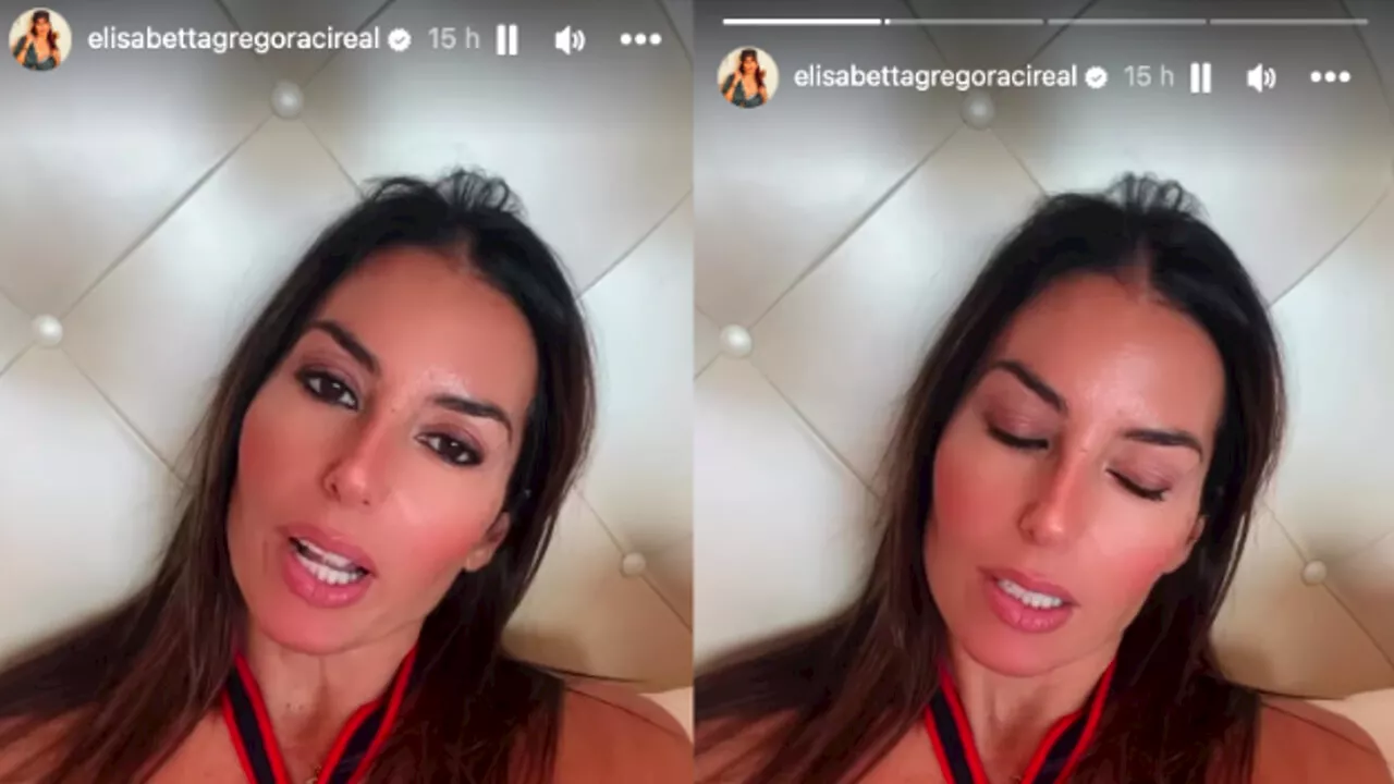 Elisabetta Gregoraci si emozione a non trattiene le lacrime: "Grazie per tutto l'amore"