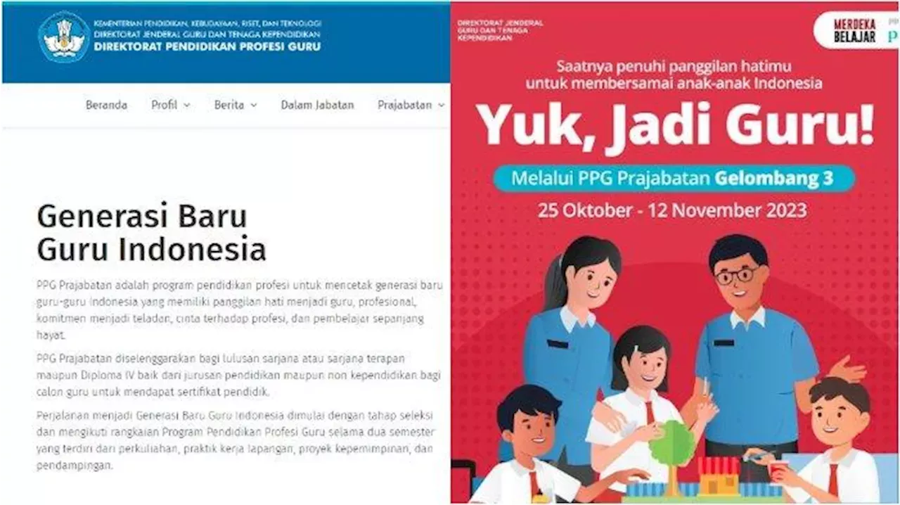 Apakah Bisa Daftar PPG Prajabatan 2023 Menggunakan Surat Keterangan ...