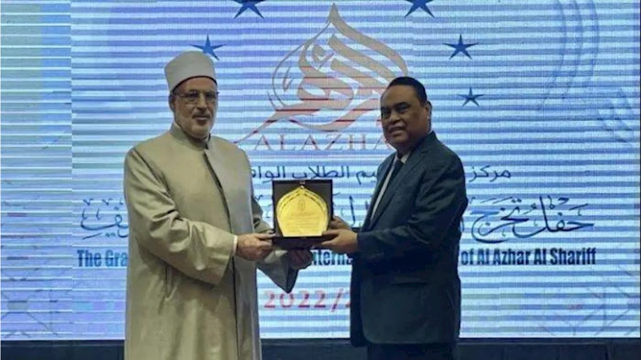 Hadiri Wisuda Mahasiswa Al-Azhar Mesir, Syafruddin: Alumni Al-Azhar Berperan dalam Majukan Indonesia