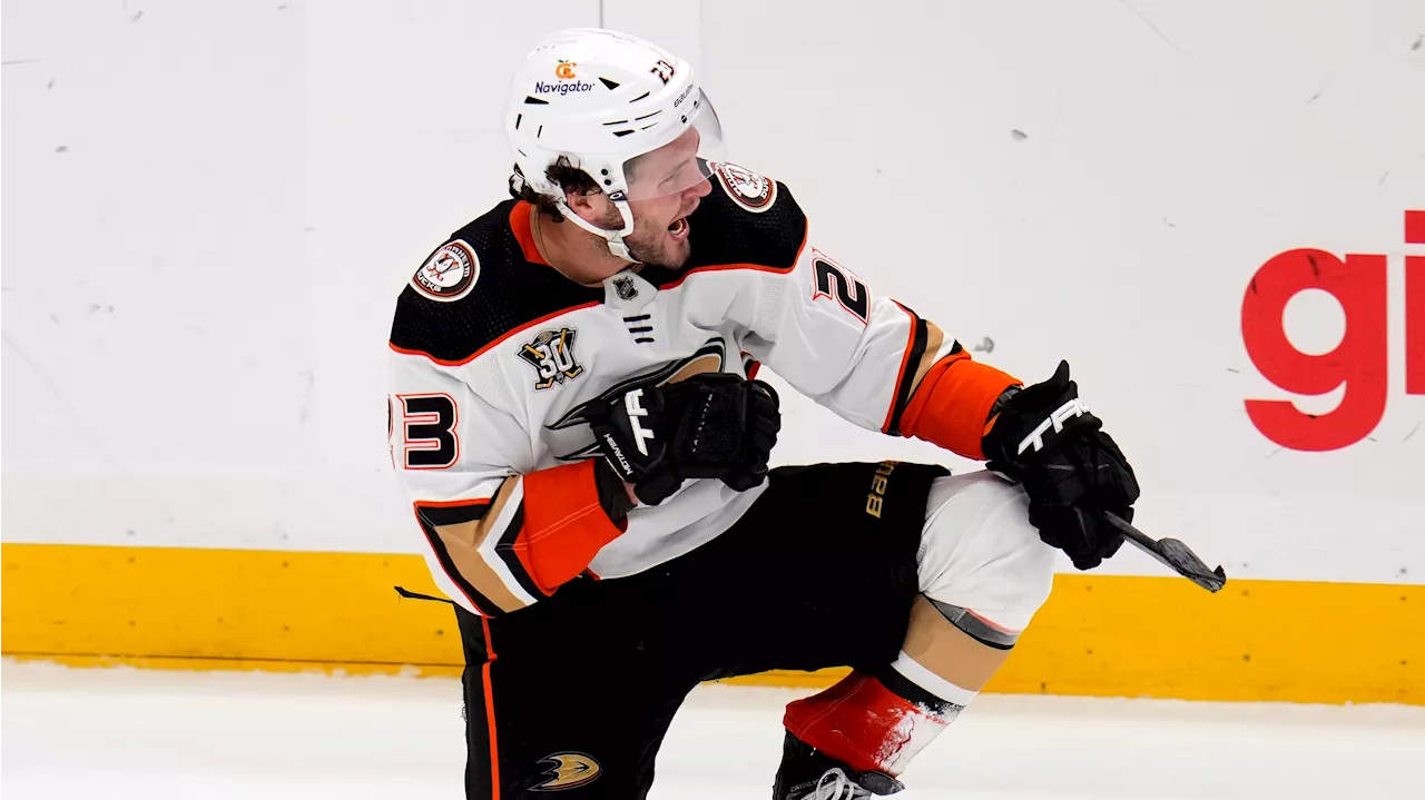 McTavish scores in final seconds to lead Ducks over Penguins