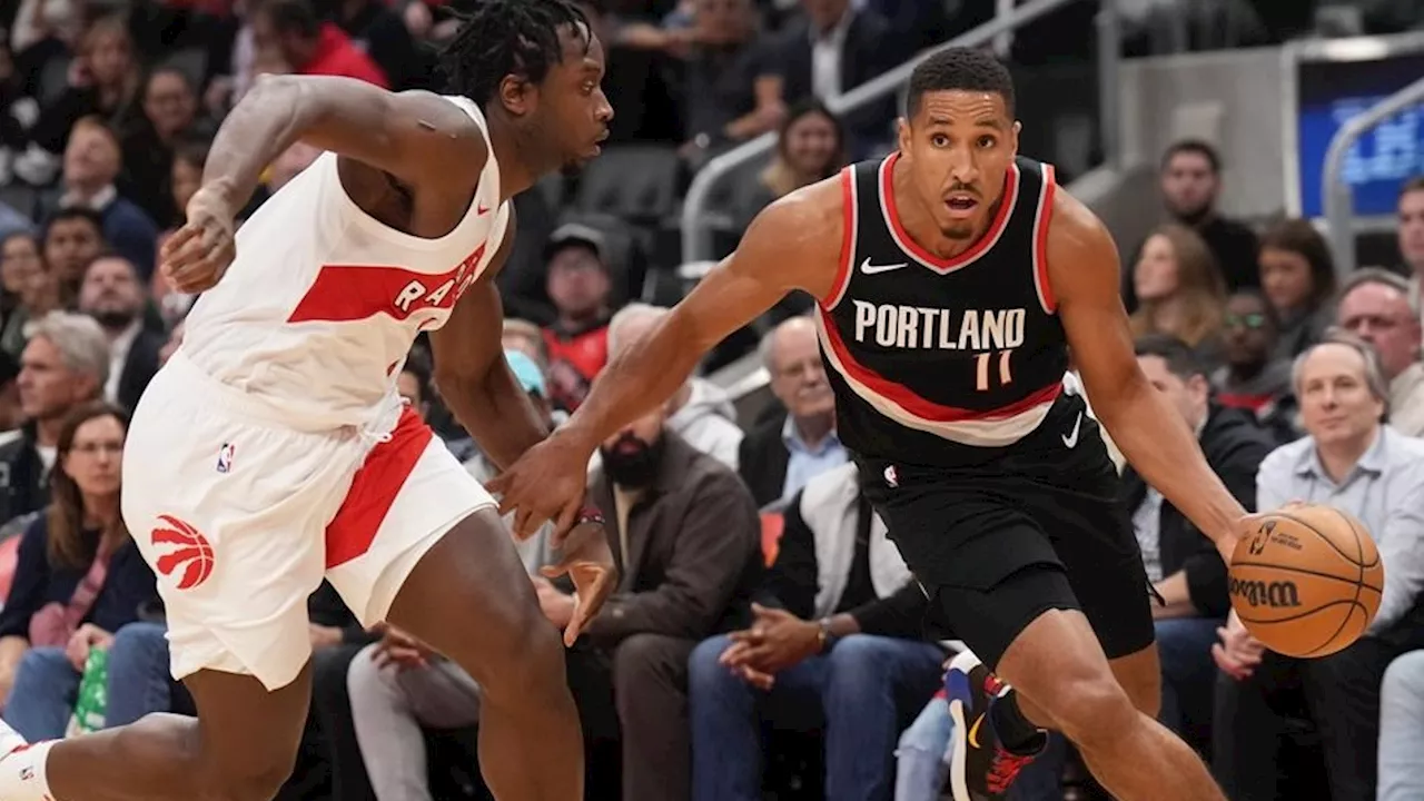 Raptors Struggle from Three-Point Range in Loss to Blazers