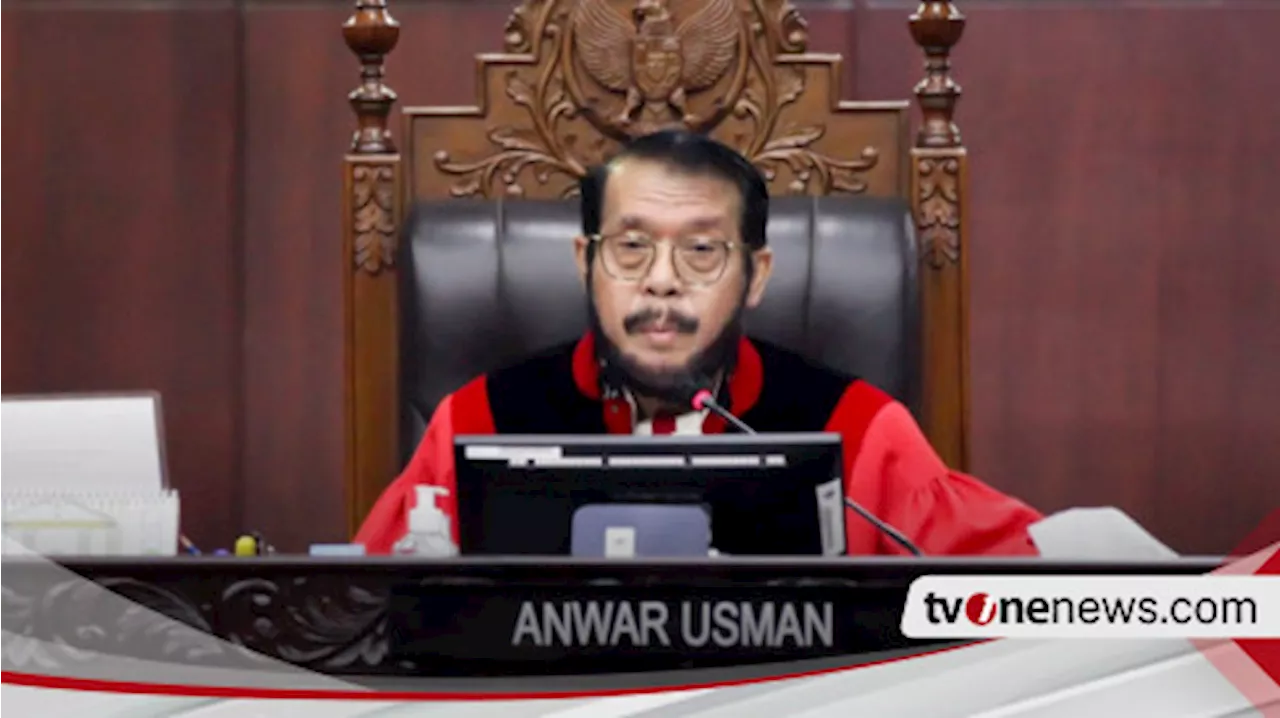 Anwar Usman Soal Mahkamah Keluarga: Benar, Keluarga Bangsa Indonesia