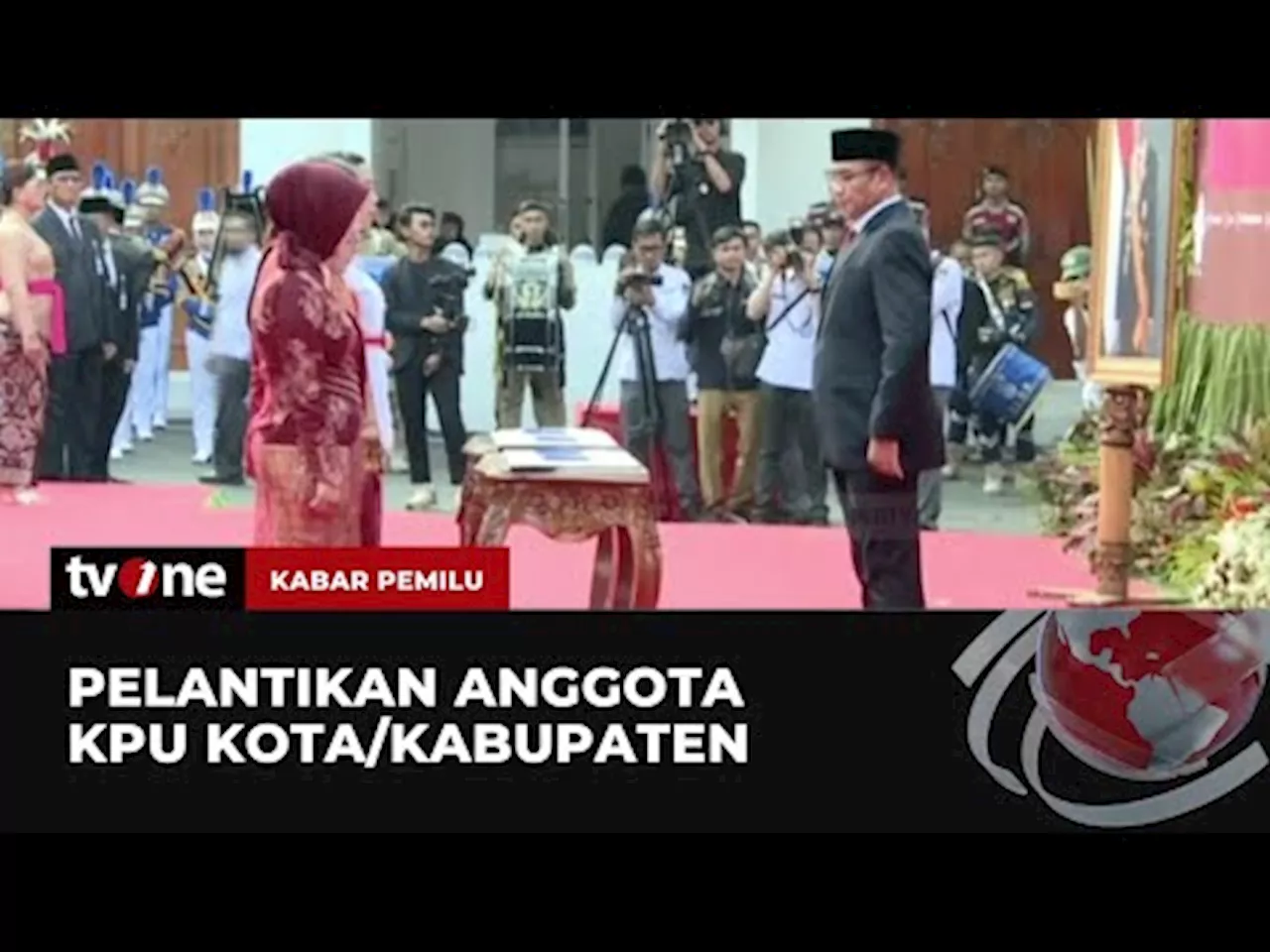 KPU RI Lantik 435 Calon Anggota KPU Kabupaten/Kota