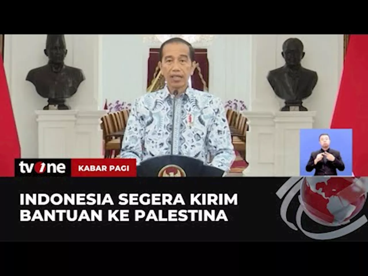 Kutuk Serangan di Gaza, Indonesia akan Kirim Bantuan untuk Palestina