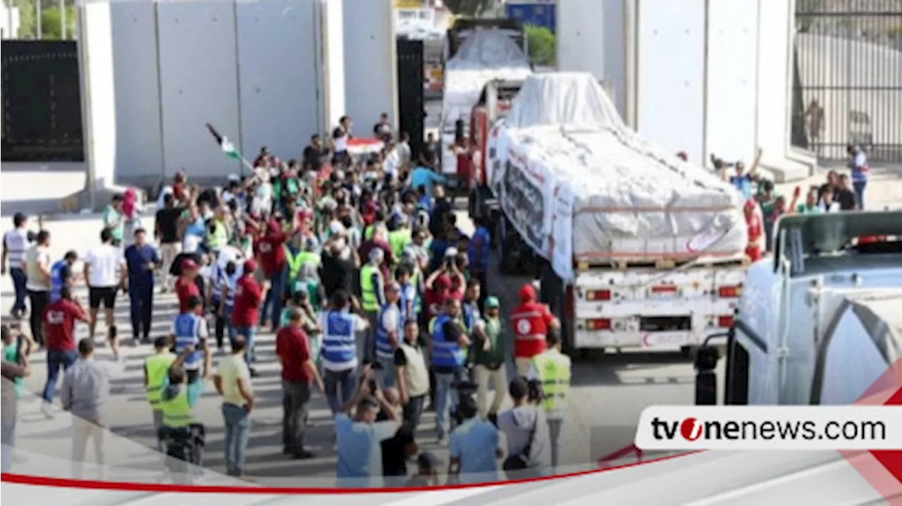 Menlu: Indonesia Dorong Lebih Banyak Truk Bantuan Masuk Gaza