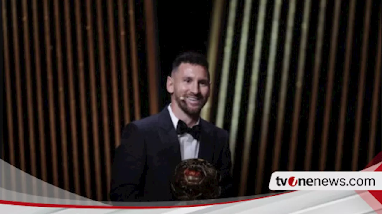 Ronaldinho Kirim Pesan Emosional ke Lionel Messi Seusai Raih Ballon d'Or 2023