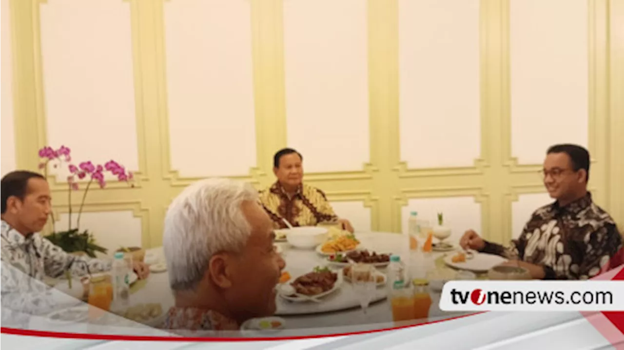 Tiga Capres Hadiri Undangan Makan Siang Presiden Jokowi, Pengamat Khawatirkan Tokoh-tokoh Ini Kehilangan Kritisnya