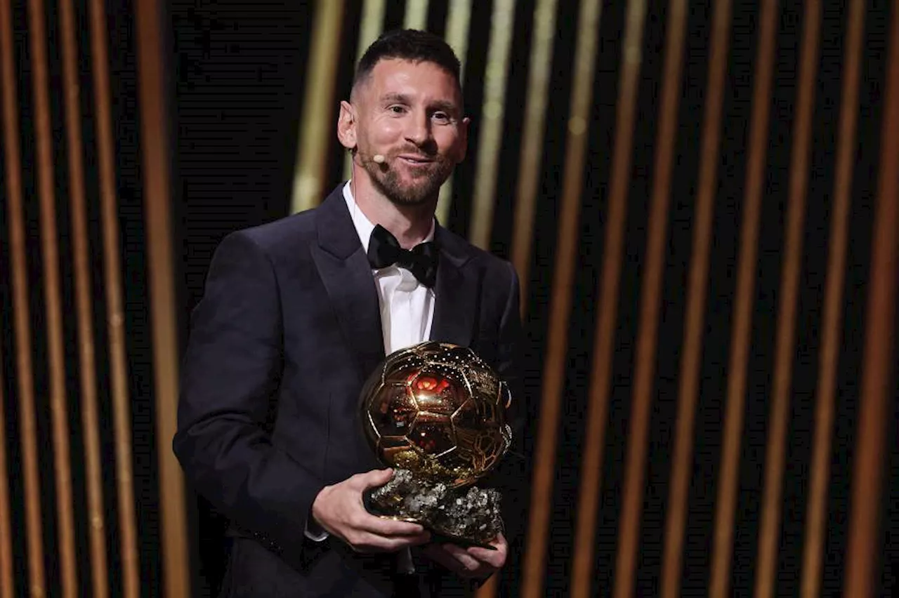 Messi julang Ballon d’Or buat kali ke lapan