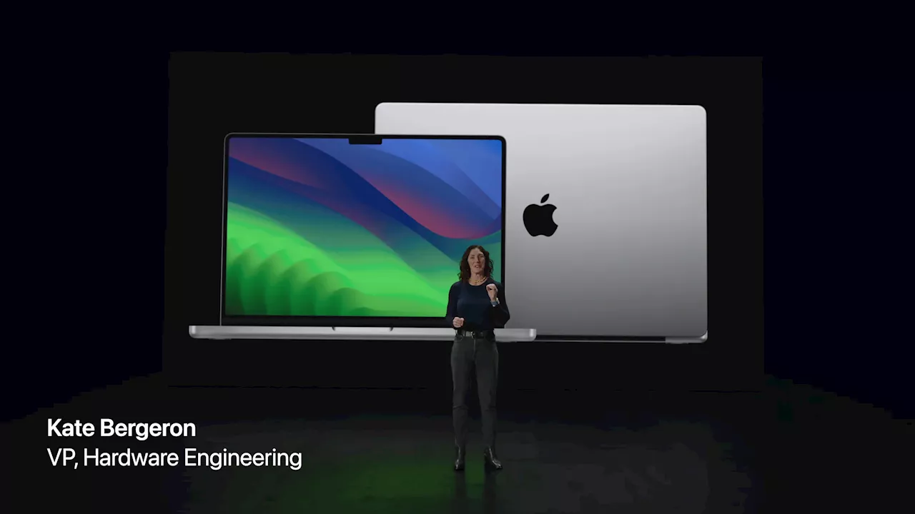 The 14-inch MacBook Pro is the first M3 device.