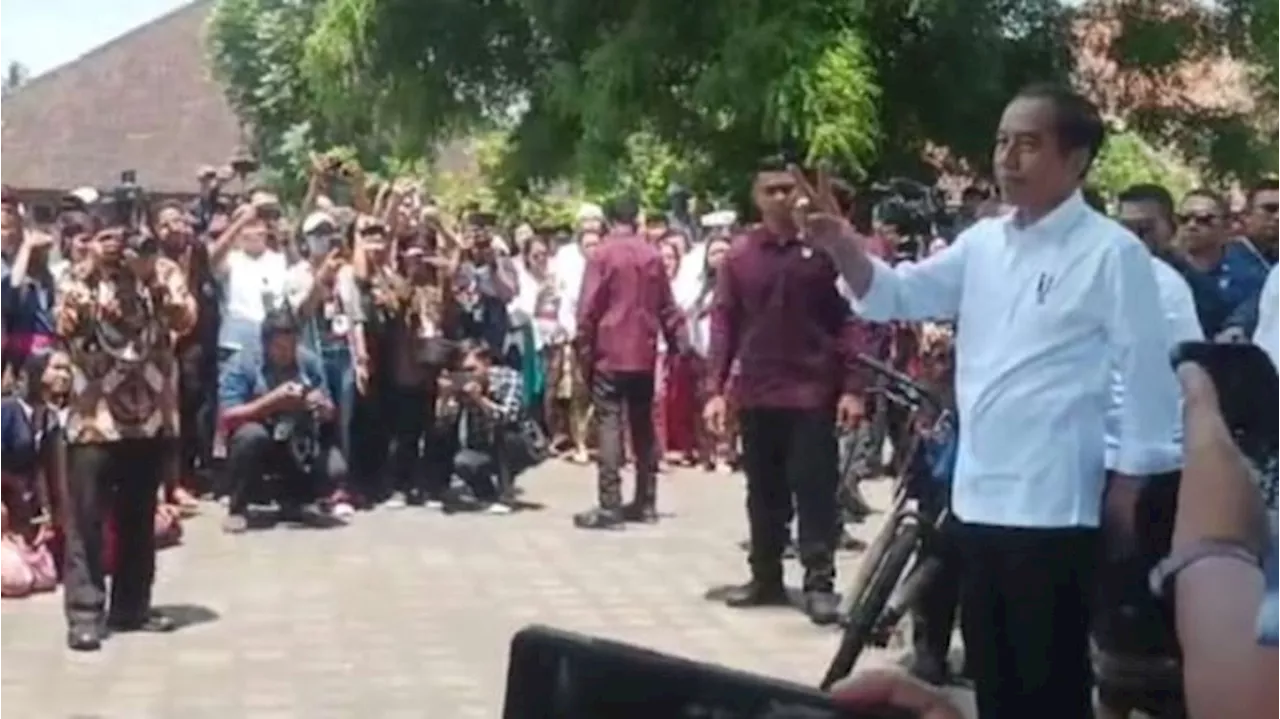 Jokowi Berikan Pujian ke SMK Negeri 3 Sukawati Gianyar Bali: Ini Berbeda