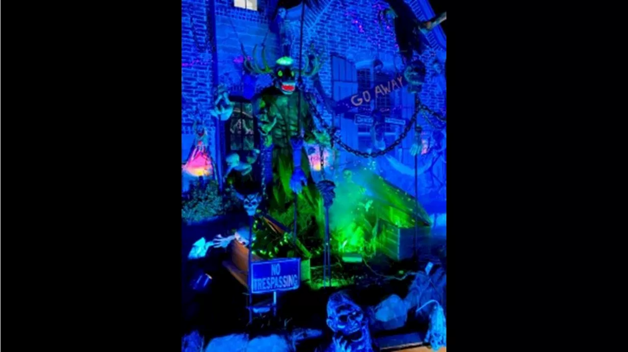 Halloween house in The Colony raises money to fight cancer