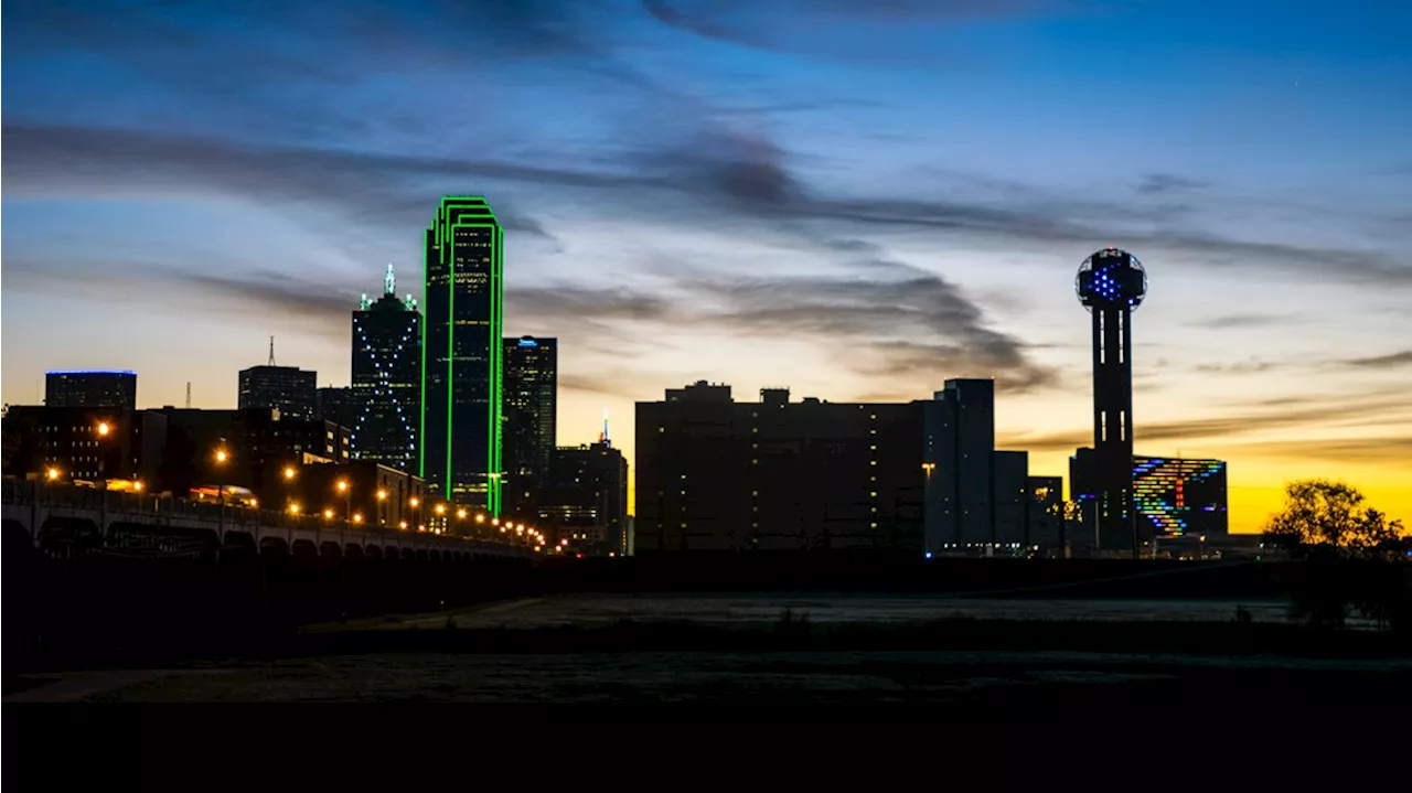 What time does it get dark in DFW on Halloween?