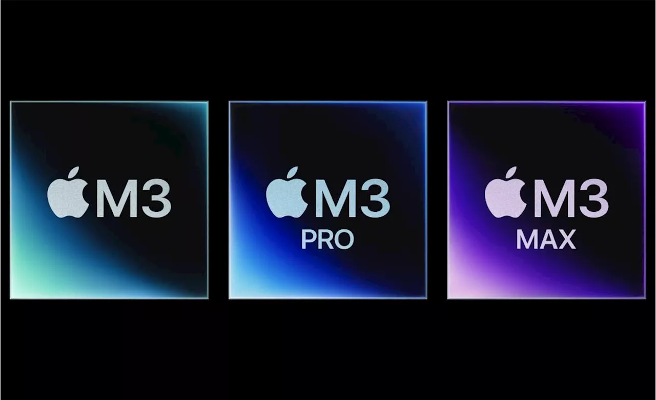 Apple debuts M3 chips as processor competition grows