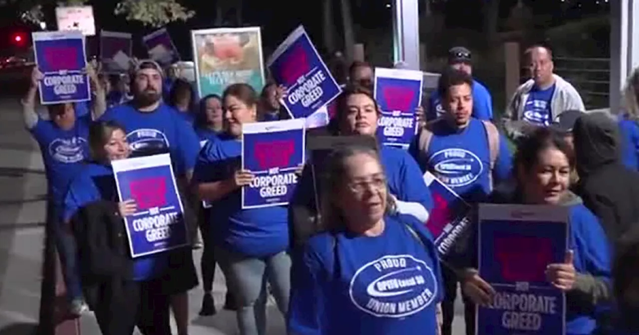 Kaiser Permanente health care workers across San Diego County begin strike