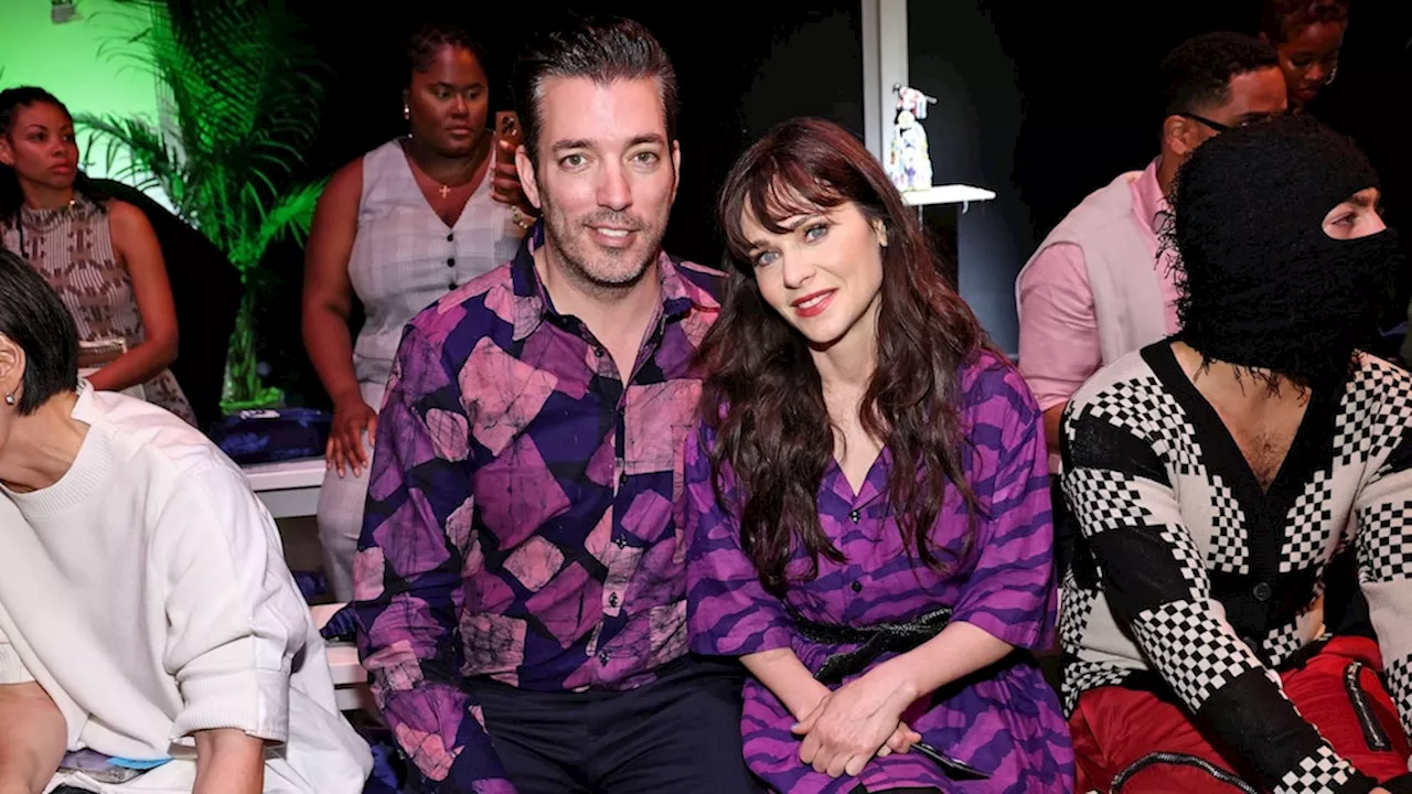 Zooey Deschanel, Jonathan Scott on their love story and 'basking in engaged bliss'