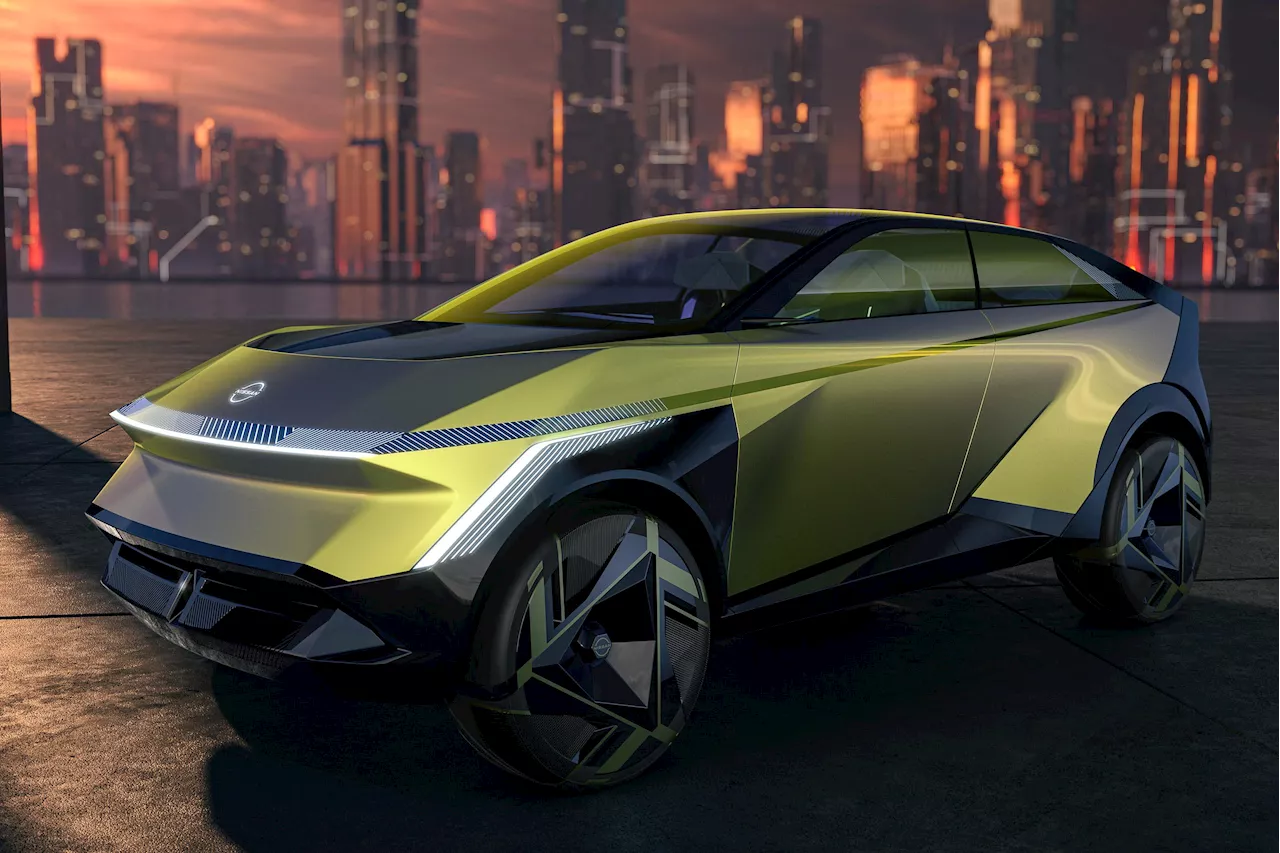 Nissan goes Cyberpunk with Hyper Urban EV concept