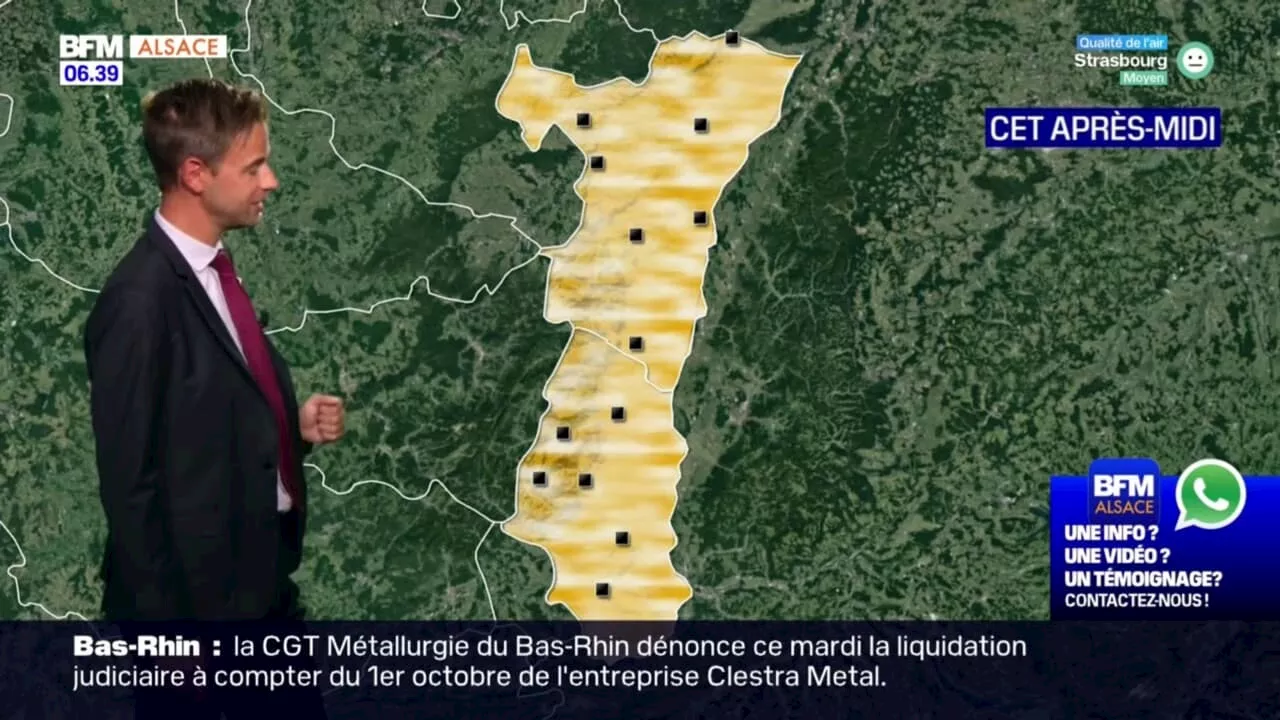 Météo Alsace: un voile nuageux dans le ciel ce mercredi, 20°C à Strasbourg et Colmar