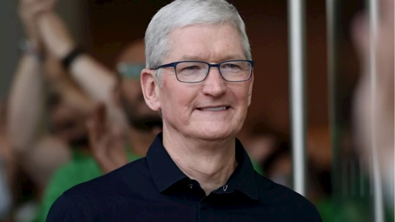 Apple CEO Tim Cook Gets $41 Million From Biggest Share Sale Since 2021