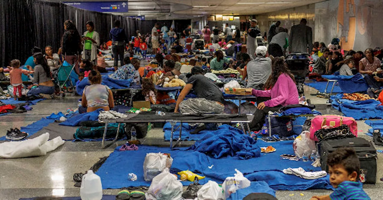 Hispanic Chicago Residents Protest Opening of Migrant Shelter