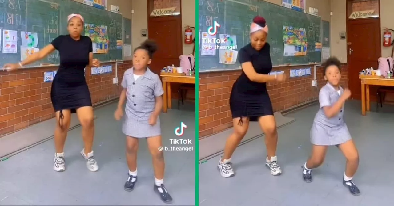 'More of this challenge': Teacher and student's synchronised moves get 1m views