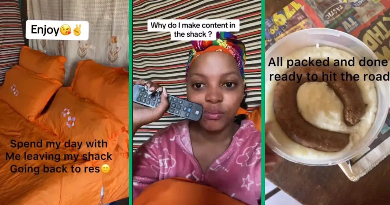 'Please make mom proud': Mzansi student shares humble shack life in viral video