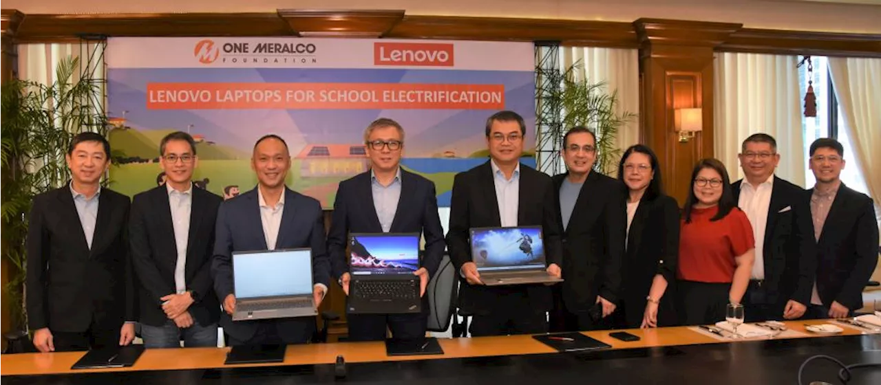 Meralco levels up partnership with Lenovo to empower more teachers, students in far-flung areas • BMPlus