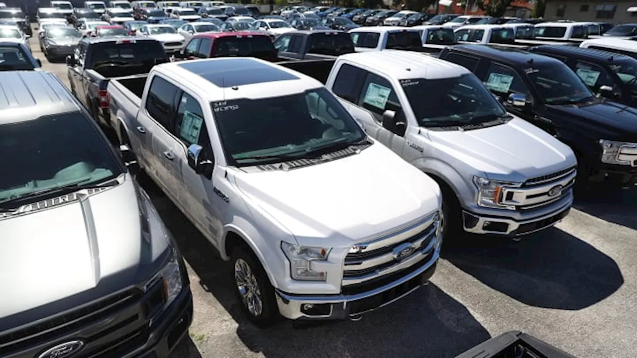 Ford pickup truck sales lead third-quarter growth