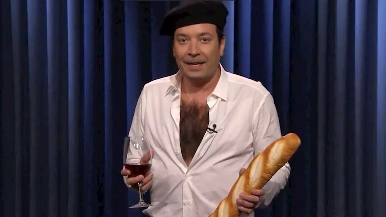 Jimmy Fallon : découvrez sa parodie d'Emmanuel Macron chantant une chanson sur les punaises de lit