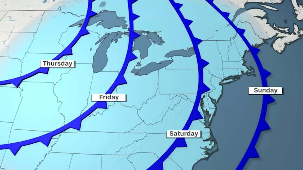 Temperatures are about to come crashing down with a dramatic fall pattern change