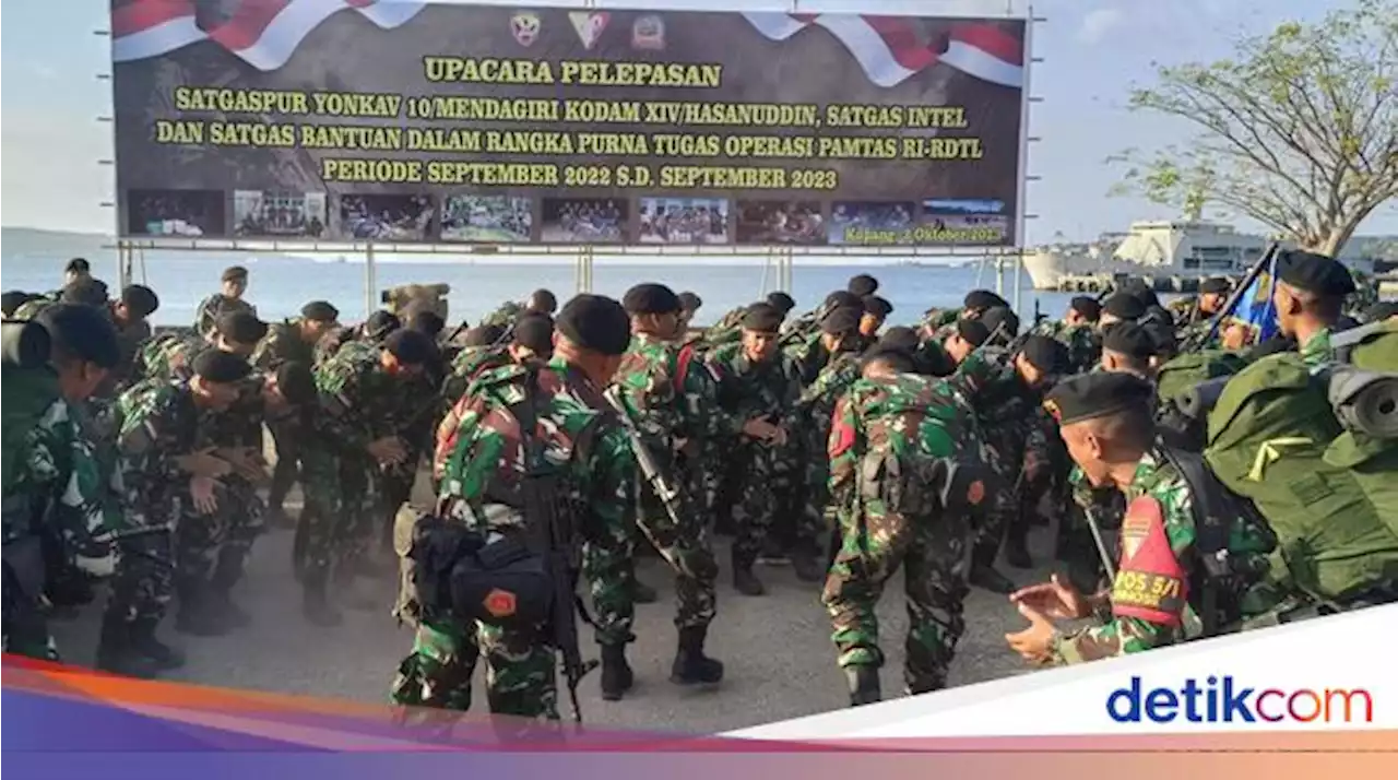 TNI Tarik 860 Pasukan Penjaga Perbatasan Indonesia-Timor Leste, 36 Senpi Disita