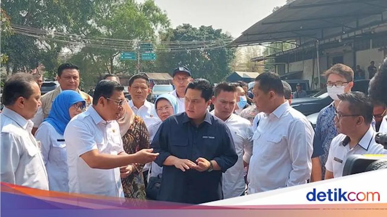 Erick hingga Bos Badan Pangan ke Cipinang-Rawamangun Cek Stok dan Harga Beras